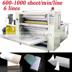 German Italy Design 4800 Piece per Minute Laminated Automatic High Speed Hand Towel Machine thumbnail-1