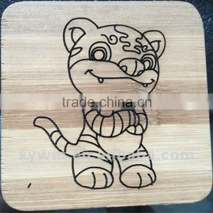 OEM Lasering Logo Bamboo Dinner Mats Gift Box thumbnail-1