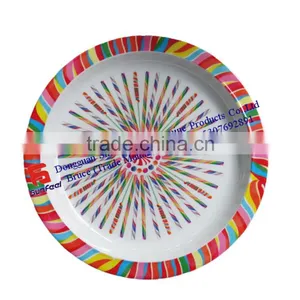 Melamine Salad Plate - 8.5-Inch Side Plate - for Indoor and Outdoor Dining thumbnail-3