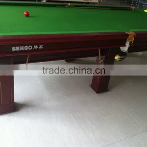 Slate+MDF Billiard Table, Auto Ball Return System Pool Table, OEM+ODM Billiard Table With Metal Adjusted Leg Level thumbnail-5