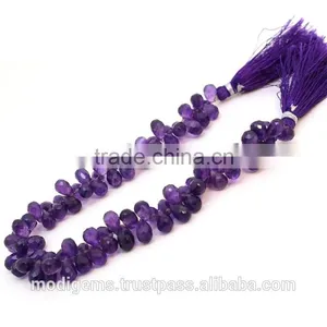 Amethyst Drop Faceted thumbnail-1