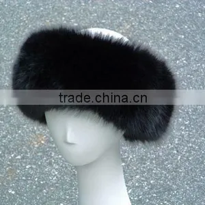 HB2 Fashion Style Fox Fur Headband thumbnail-3