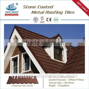 Manufacturer Stone Coated Metal Roofing Tiles thumbnail-4