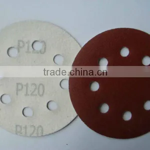 Nap Base Hook and Loop Backed Sand Paper Discs thumbnail-1