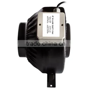 6" Inch 390 CFM In Line Lowes Duct Exhaust Fan thumbnail-4