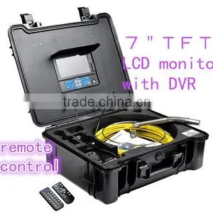 Industrial Underground Pipe Inspection, 1/3" Sony CCD Camera With Text Writer,3199F thumbnail-1