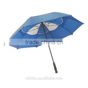 Strong Windproof Golf Auto Umbrella With Double Canopies thumbnail-1