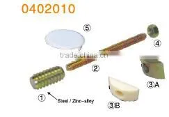 Zinc Plated Steel Universal Furniture Joint Connector for Furniture Hardware thumbnail-3
