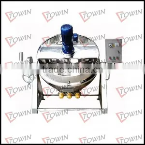 300L Steam Jacketed Cooking Kettle With Agitator thumbnail-1