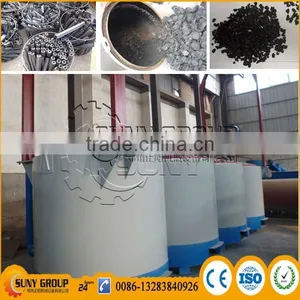 Gas Reused Production Line Designed Sawdust Briquette Bbq Charcoal Machine thumbnail-1