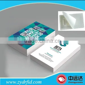 Custom Printing Ntag213 Nfc Business Card Paper thumbnail-1