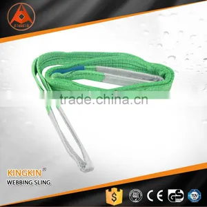 Double Eye Flat Polyester Webbing Lifting Sling thumbnail-1