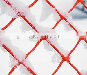 Alarm Plastic Mesh For Barrier Fencing - Orange Safety Net (HDPE) thumbnail-1