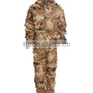 3D Bionic Leaf Camouflage Jungle Hunting Ghillie Suit Set thumbnail-1