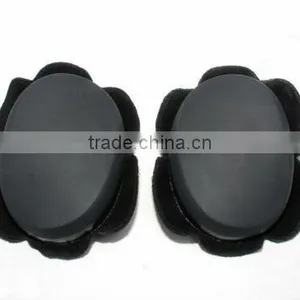 Bike Durable Dark Knee Sliders Motorcycle Black Knee Protectors Pads thumbnail-1