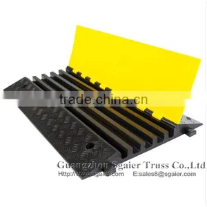 Rubber Cable Ramp Protector 2-5 Channel Top Quality Cheap thumbnail-1