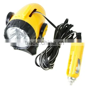 Universal Car Mount Light MINI Spotlight With Magnet and Cigarette Lighter Led Lamp thumbnail-1