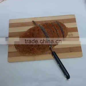 3CR13+PP Handle Black Stainless Steel Bread Knife Kitchen Tools Knifives thumbnail-1