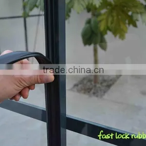 Low Cost Galvanized Steel Frame 4mm Tempered Glass Greenhouse HX98 Series thumbnail-6