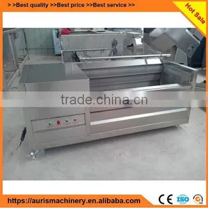 Hot Selling Automatic Sweet Potato Radish Fruit and Vegetable Brush Washer thumbnail-1