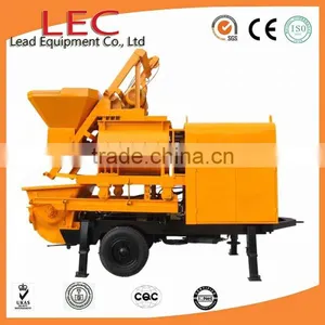 JBT30 P1 30CBM per Hour Mini Trailer Concrete Mixer Pump thumbnail-2