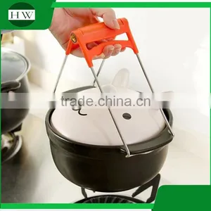 Kitchen Accessories Tool Stainless Steel Dish Plate Bowl Clamp Clip Holder thumbnail-1