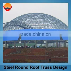 High Quality Prefabricated Steel Roof Frame thumbnail-1