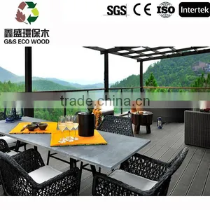 High Quality Comfortable Environmently Outdoor Wpc Rest Chair Wpc Seat thumbnail-6