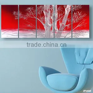Metal Wall Art Aluminum Painting Hotel Decorative Wall Art thumbnail-2