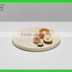 Round Shape Wooden Serving Tray thumbnail-3