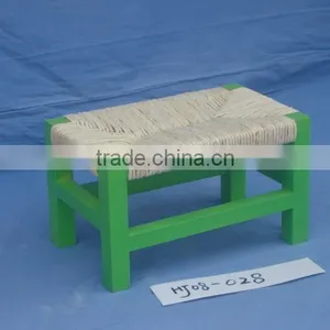 Eco-friend Natural Unfinished Home Decorative Small Wooden Children Chair thumbnail-4