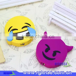2016 Hot Selling Low Price Promotion Gift Emoji Power Bank 2600mah thumbnail-5