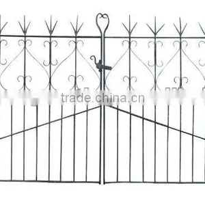 Decorative Wrought Iron Gate/ornamental Garden Gate/Gate Design thumbnail-1