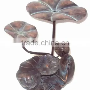 Metal Frog Water Fountain, Art Metal Water Fountains, Indian Water Fountains, Interior Water Fountains thumbnail-1