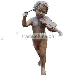 European Style Bronze Casting Angel Statue for Garden Decoration thumbnail-1
