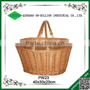 Outdoor Quality Willow Wholesale Bulk Cooler Picnic Basket thumbnail-6