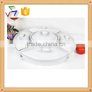 13.5" Size Porcelain Cooking Pot Set With Lid thumbnail-1