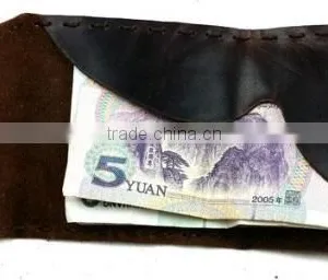 Crazy Horse Leather Atm Card Holder or Credit Card Holder Leather for Men thumbnail-6