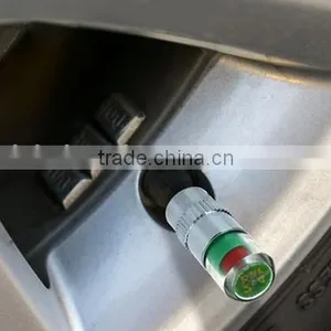 162686 4pcs a Set Tyre Pressure Monitor Valve Stem Caps Sensor LED Indicator Eye Alert thumbnail-4