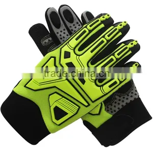 Grippy Oil Filed Heavy Duty Work Impact Gloves thumbnail-5