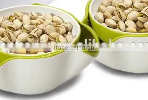 Innovative Bowl-in-dish Plastic Snack Bowl Set With Divider thumbnail-1