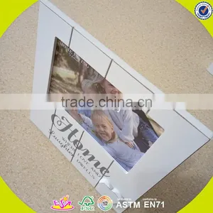 Оптовая продажа белого простого и милого деревянного рамки для картин и фотографий W09A052 2017 года thumbnail-5