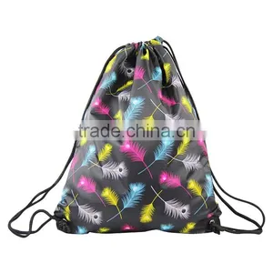 Promotion Drawstring Snowman Christmas Bag thumbnail-2