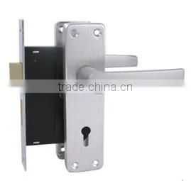 Hot Sale China Factory Price Secu Rity Mortise Stainless Steel Hotel Door Lock With Rosette 50mm thumbnail-1