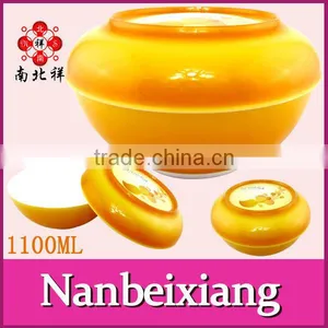 1.1L Crystal Bowl With Lid thumbnail-1