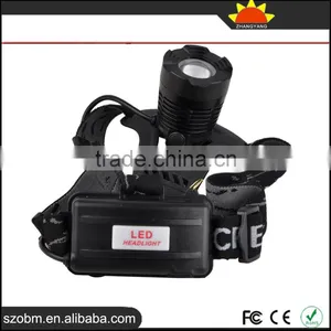 XP-E 2 Bulbs White and Yellow Light LED 4 Mode Zoom Adjustable Headlamp thumbnail-3