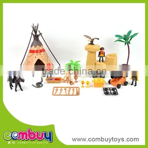 New Design Cheap Pretend Play Toy Plastic Mini Pirate Set thumbnail-1