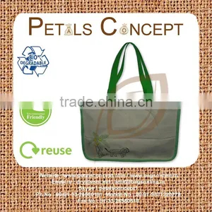 Cotton Tote Bag With Embroidery thumbnail-1