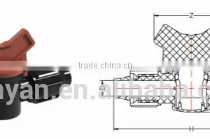 TY High Quality PP Compression Fittings IRRIGATION VALVE Eco-friendly Cheap Price Full Size Factory Price List Discount thumbnail-1
