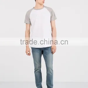 100% Cotton T-Shirt Blank t Shirts Slim Fit Plain Men Tee Black T-shirt thumbnail-6